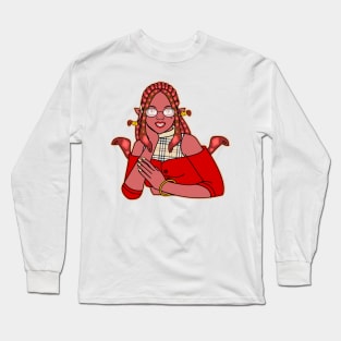 Medusa the Cunning Queen Long Sleeve T-Shirt